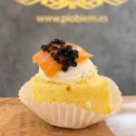 Salmón con Caviar Negro