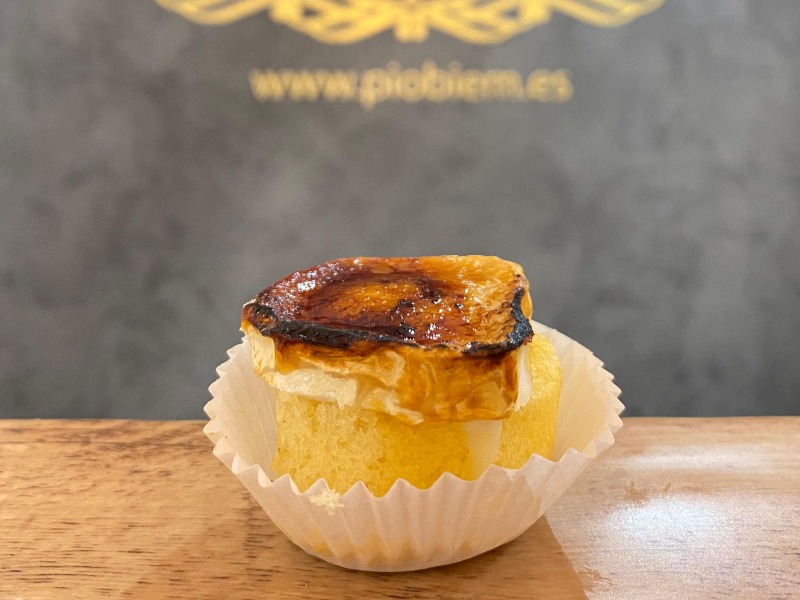 Queso cabra caramelizado