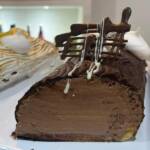 Tronco relleno nata cubierto Chocolate