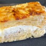 Mini milhoja crema caramelizada