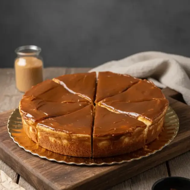 Tarta dulce de leche